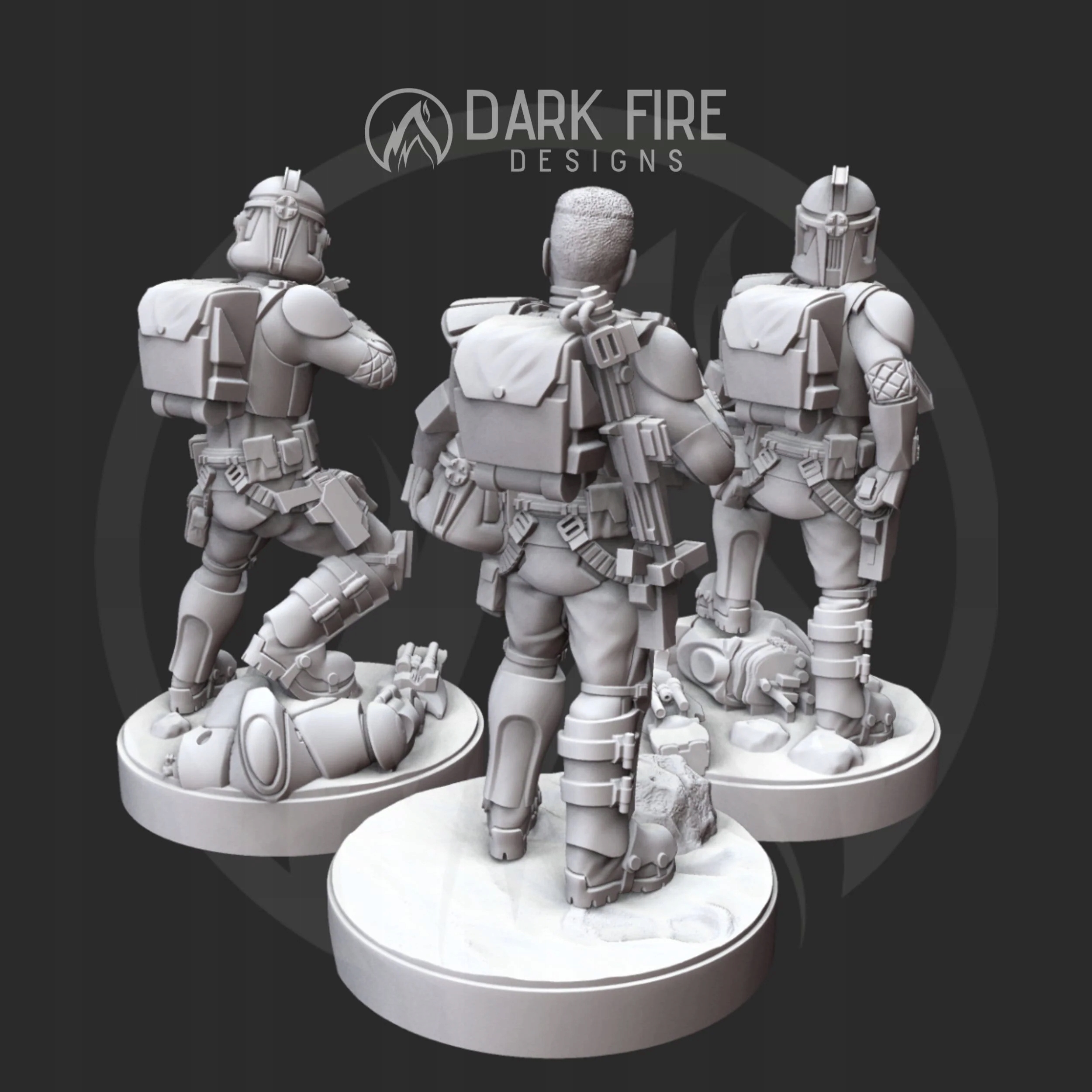 Republic Guerrilla 1 model pasuje do gry StarWars Legion 1 System Star Wars Legion