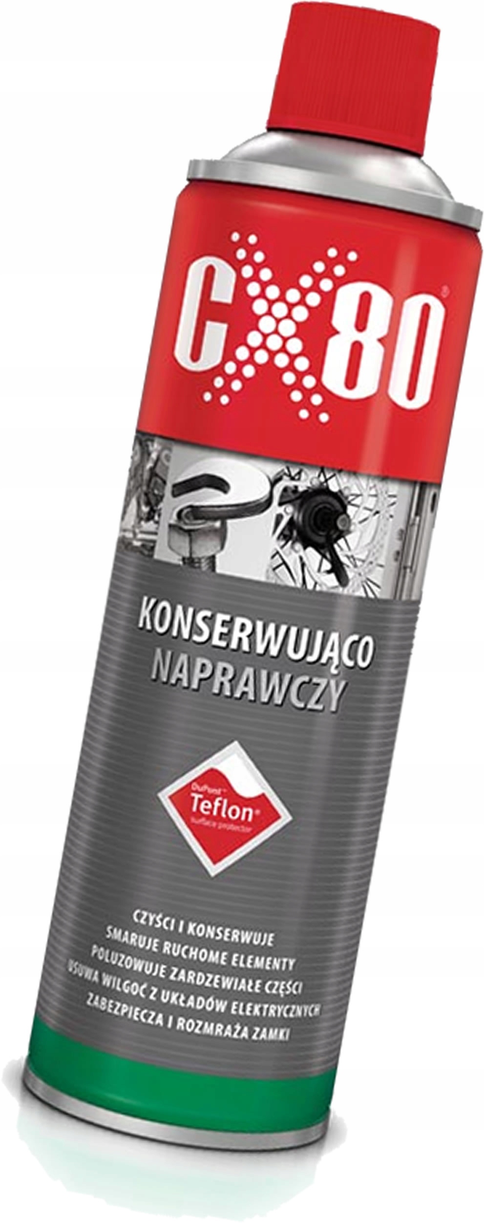 

CX80 Preparat Konserwująco-naprawczy z Teflonem