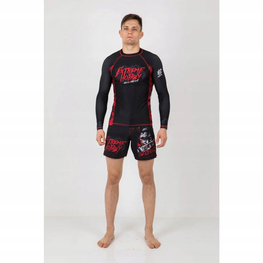 Rashguard z długim rękawem męski Extreme Hobby Why So Serious r. XL Płeć mężczyzna