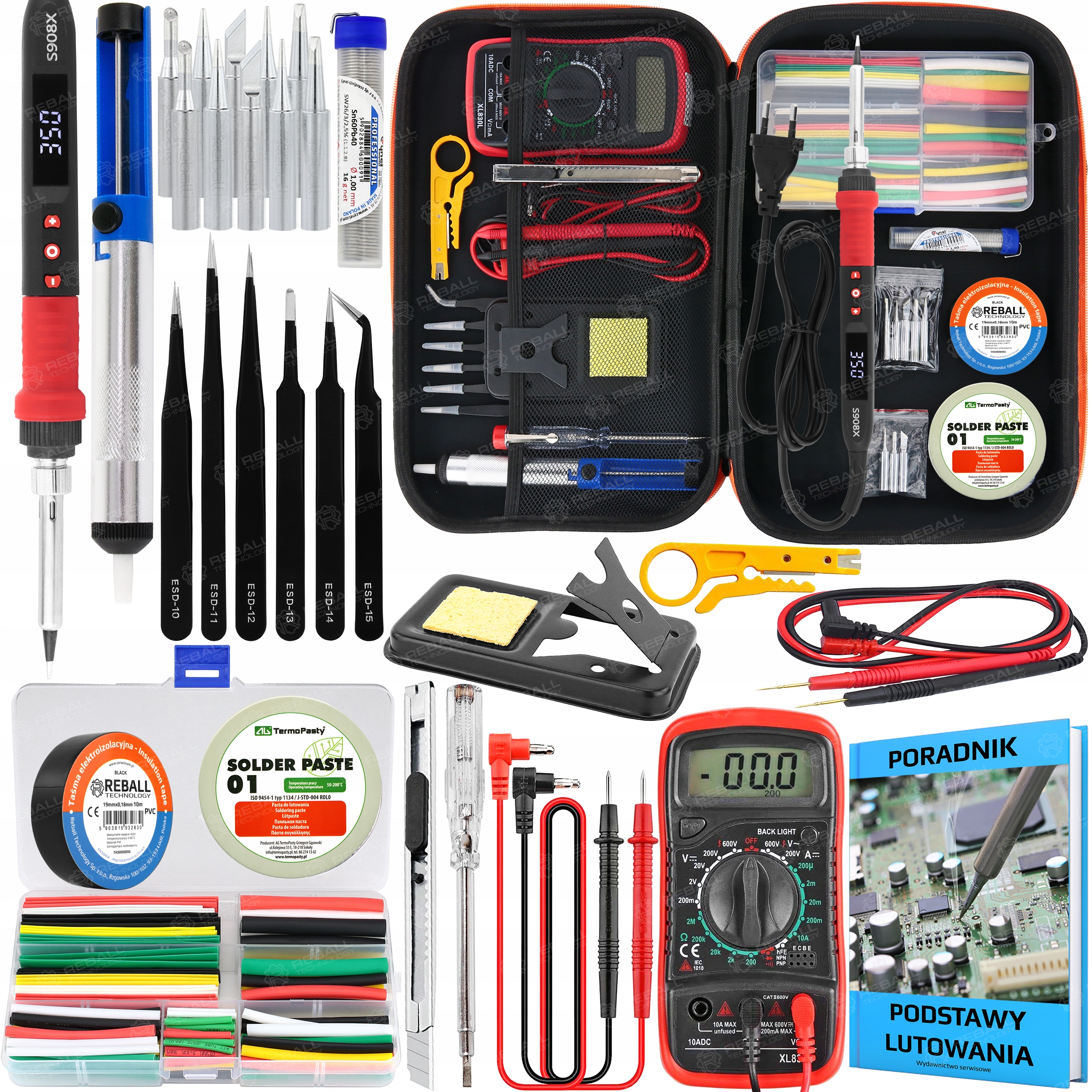 Přesná Páječka S908X 80W Nový Model Sada Měřičů Příručka 31EL.XXL