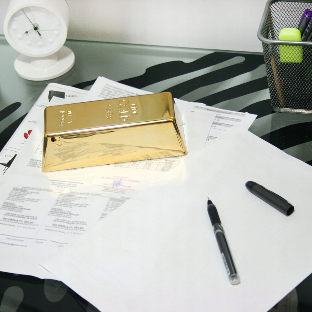 LUKSUSOWA 1 KG SZTABKA ZŁOTA KOLEKCJONERSKI SZTABA Producent Froster