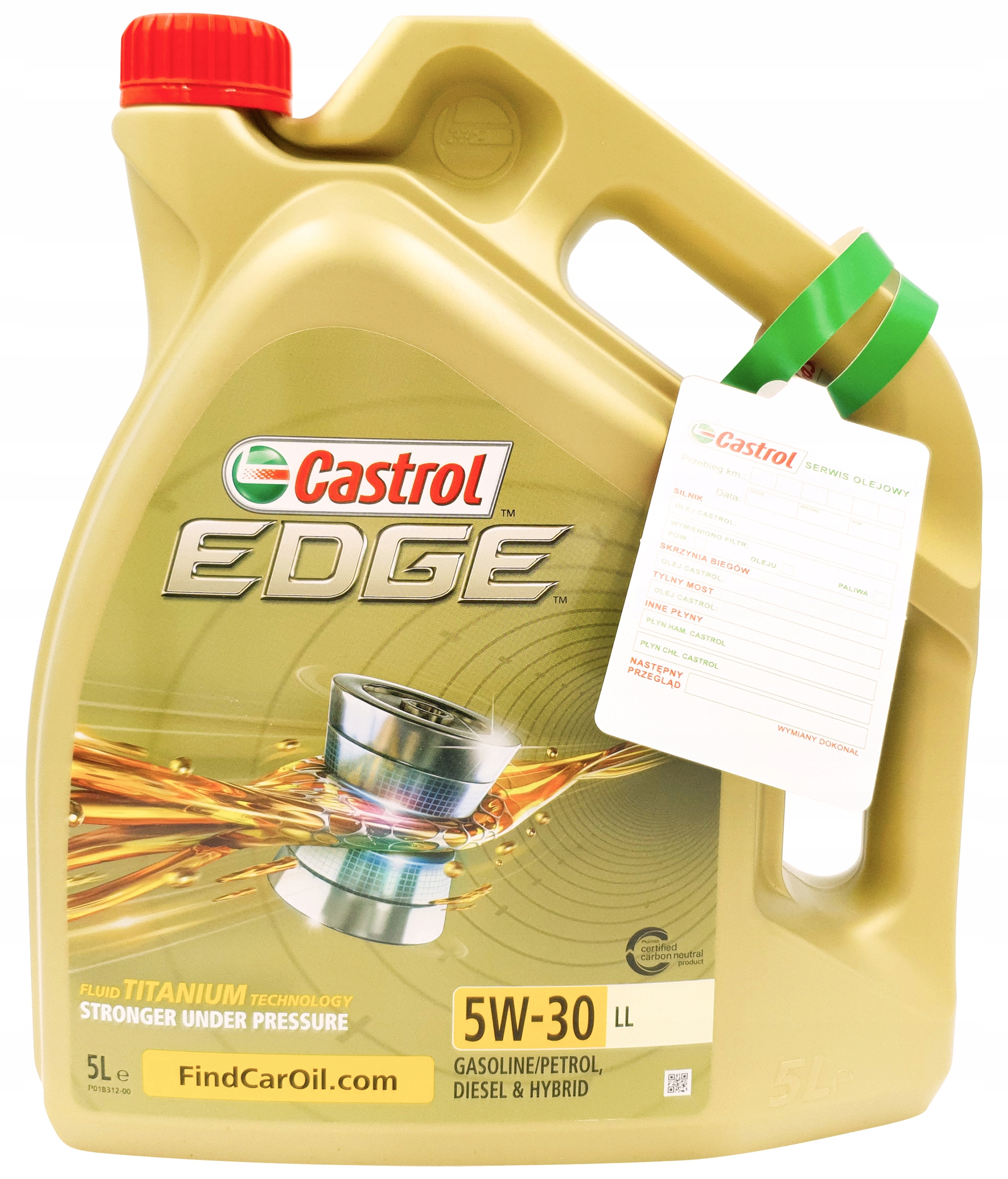

Castrol Edge Titanium Fst LL 5L 5W-30 +zawieszka