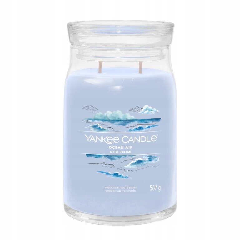 Ocean Air - Yankee Candle duża świeca
