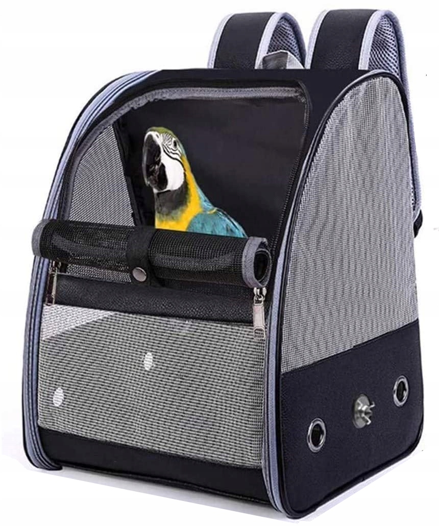 Levně Velký přepravka Klec Pro Ptáky Papoušky Nimfa Skládací Prodyšný