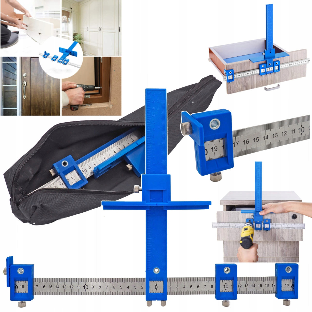 

Szablon Centrujący Przyrząd Znacznik Otworów Wzór