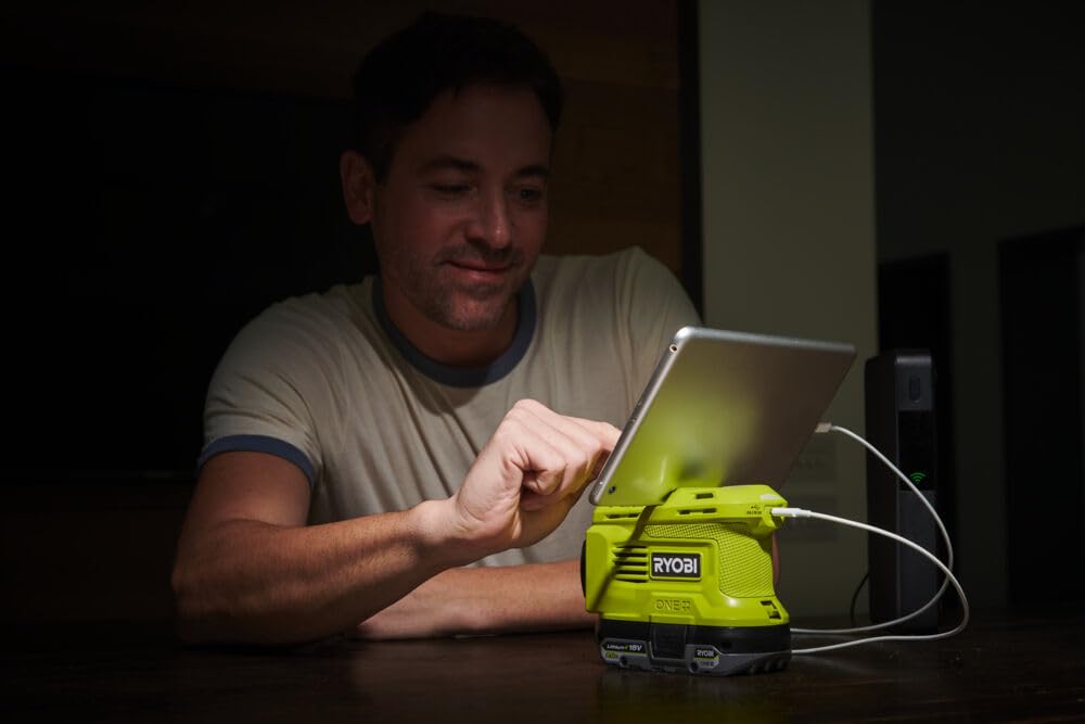 Ryobi - Transformator 2w1 18V ONE+ / port Marka Ryobi