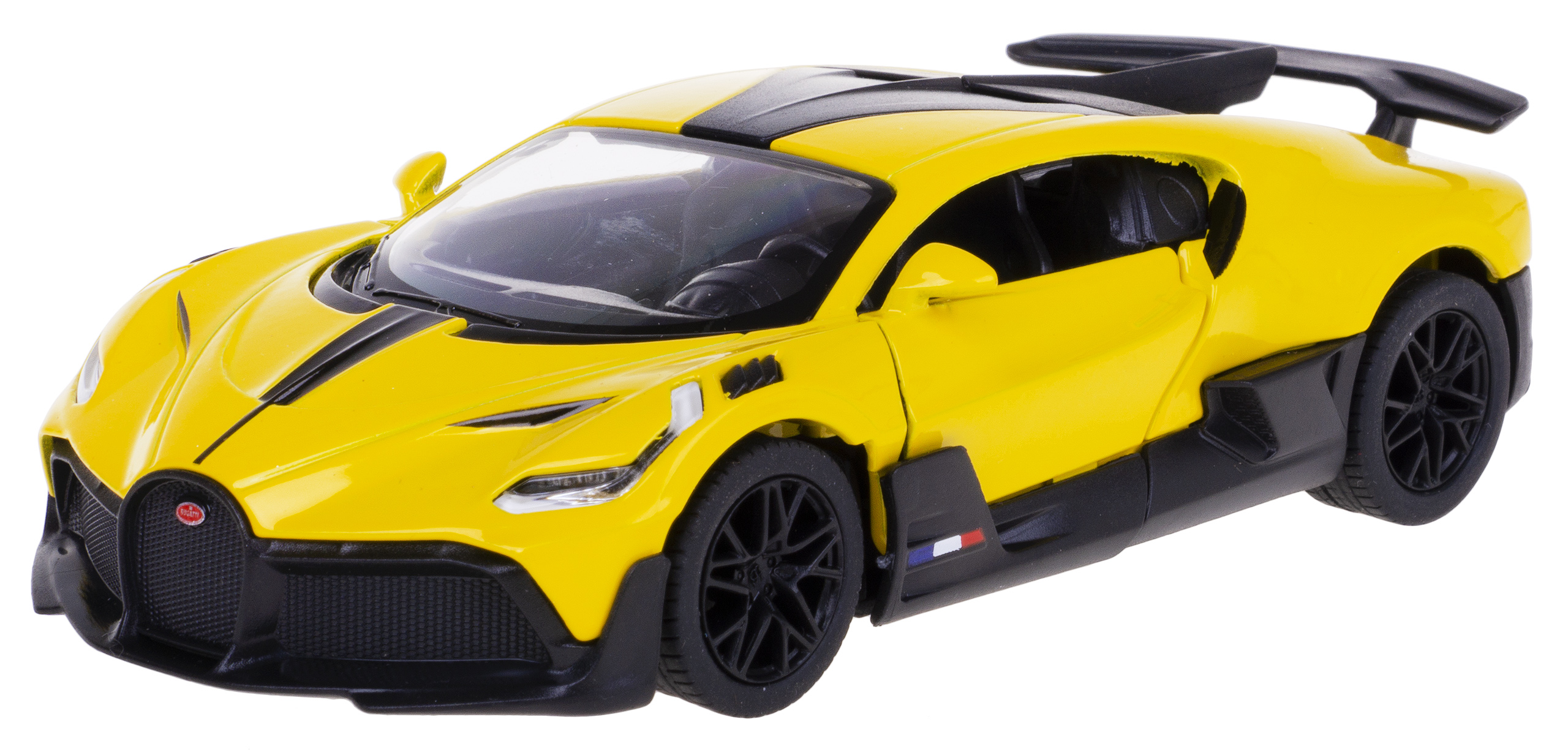 BUGATTI DIVO MODEL METALOWY KINSMART 1:36 ŻÓŁTY Model BUGATTI DIVO