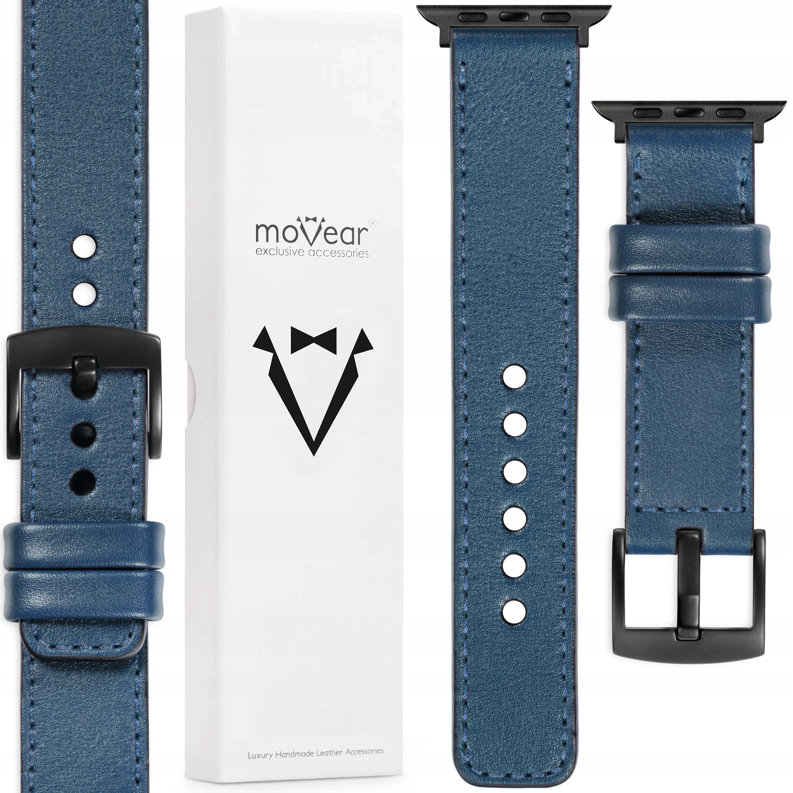 Exkluzivní řemínek pro Apple Watch 10 9 8 7 6 5 Se 42-40 mm Handmade Movear