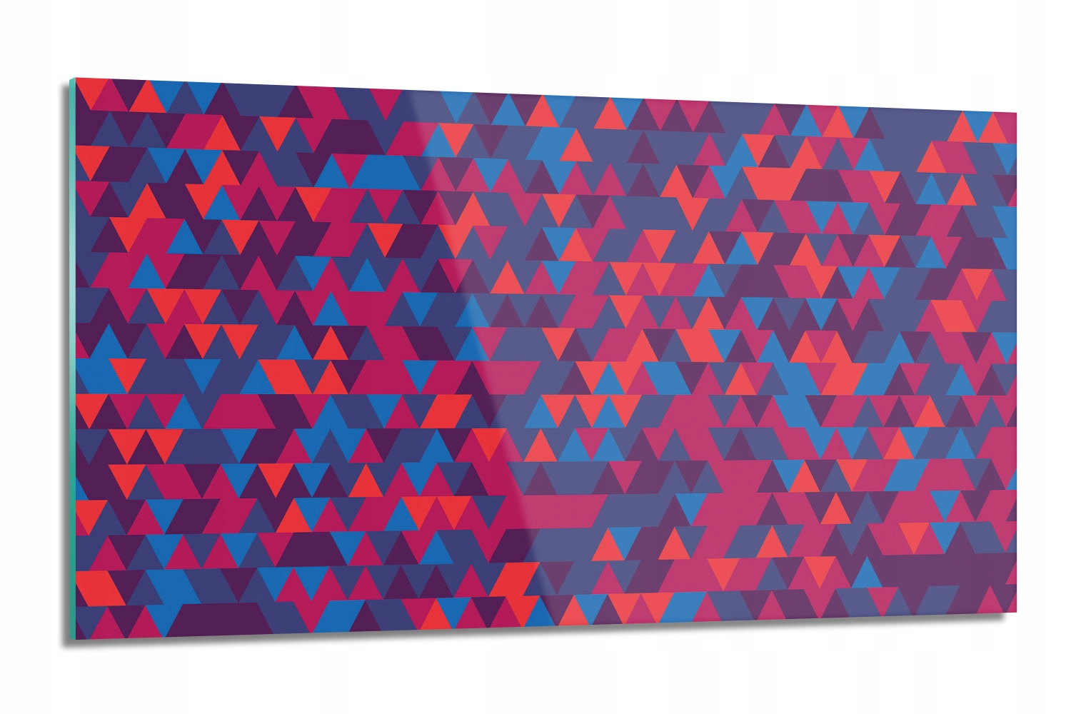dekor Vzor trojúhelníky moderní 120x60 s grafikou