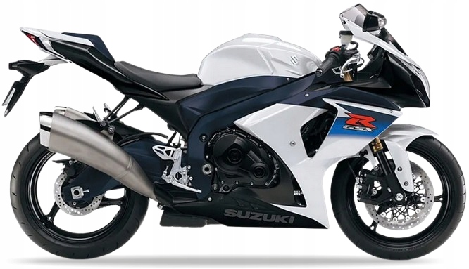 Samolepky Juula Pro Suzuki Gsx-r 1000 2010 Bílá Ybd Matná Modrá Yua