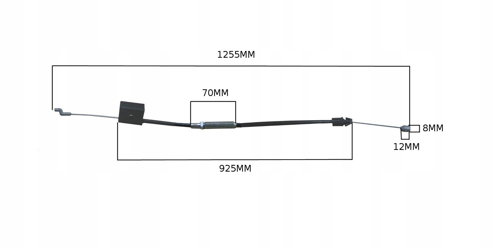 LINKA NAPĘDU KOSIARKI HUNTER VSS53 L70 VICTUS Typ starter