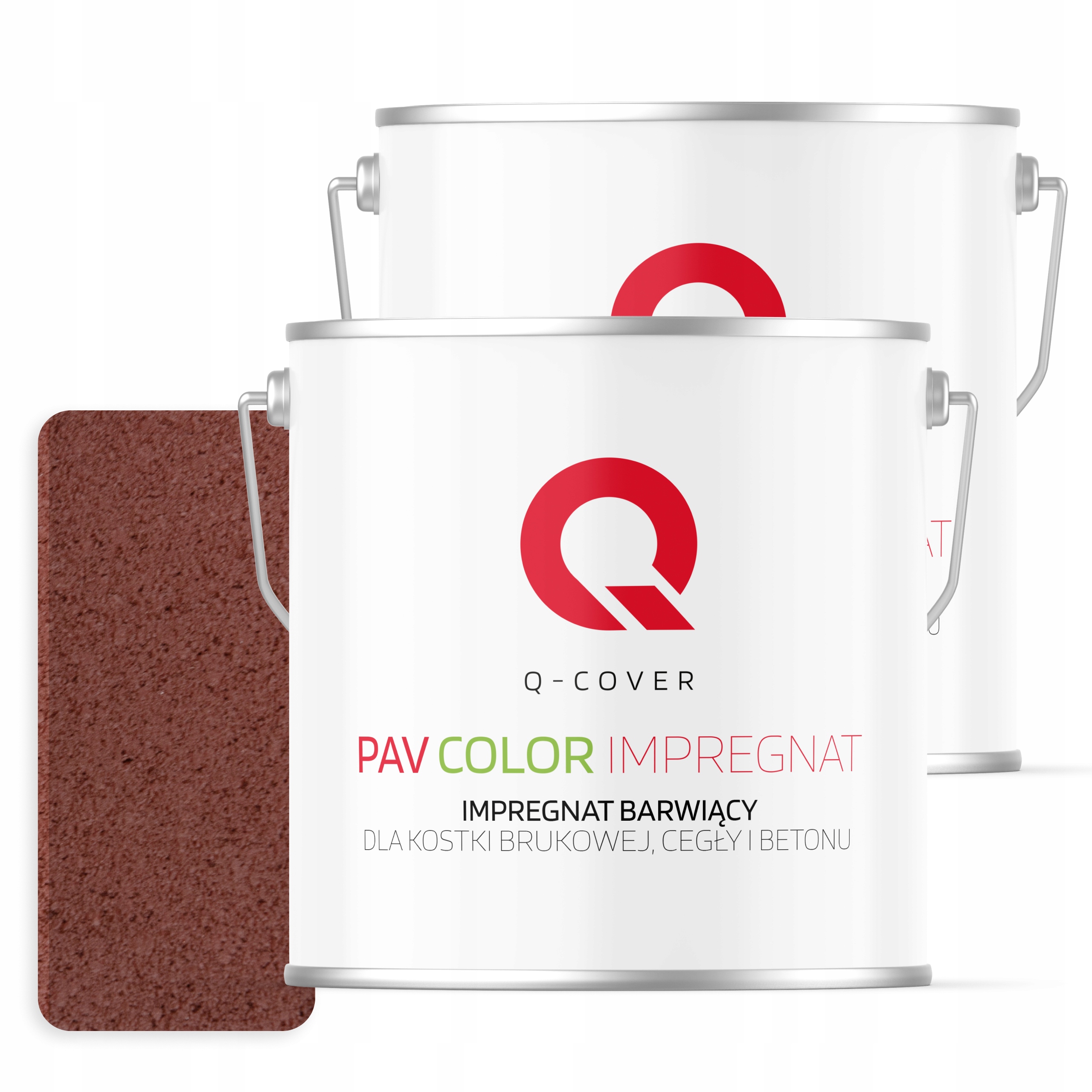 Impregnát Barvící kostka Bruk Mokrý Kámen 5L Třešňová barva