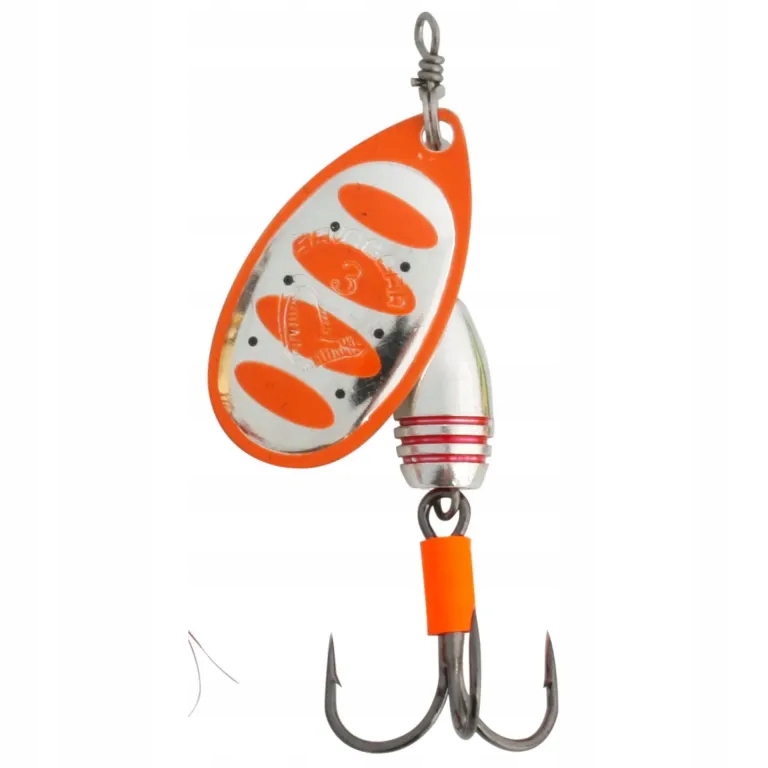 Savage Błystka Rotex Spinner 3 8g S Fluo Orange Silver