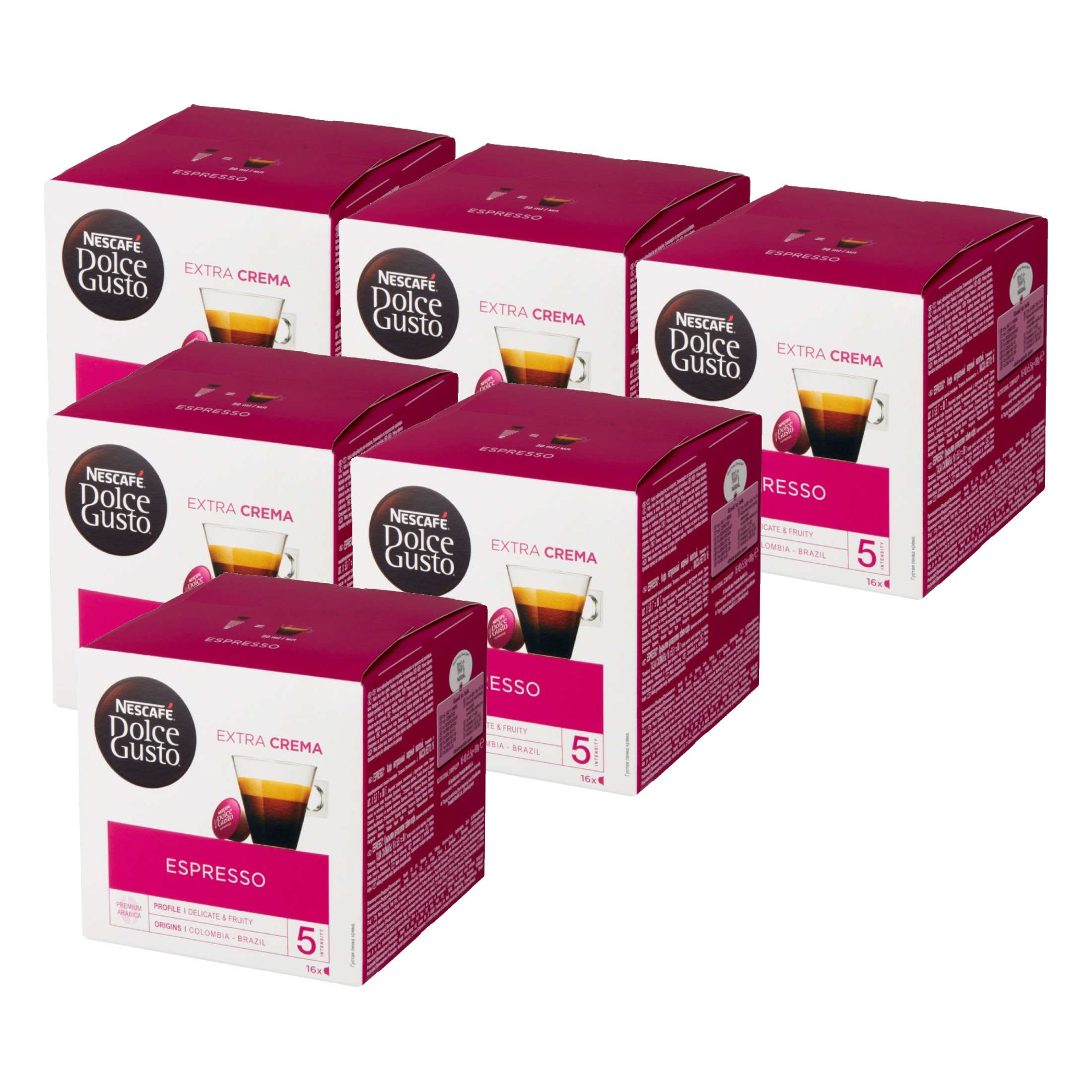 Kapsułki Nescafe Dolce Gusto Espresso 6x16szt