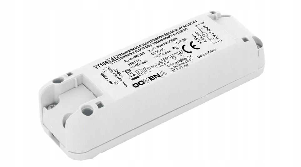 Transformator elektroniczny 0-105 W