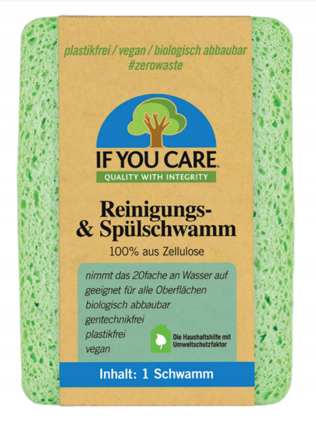 

Uniwersalna Gąbka Roślinna 100% Celulozy