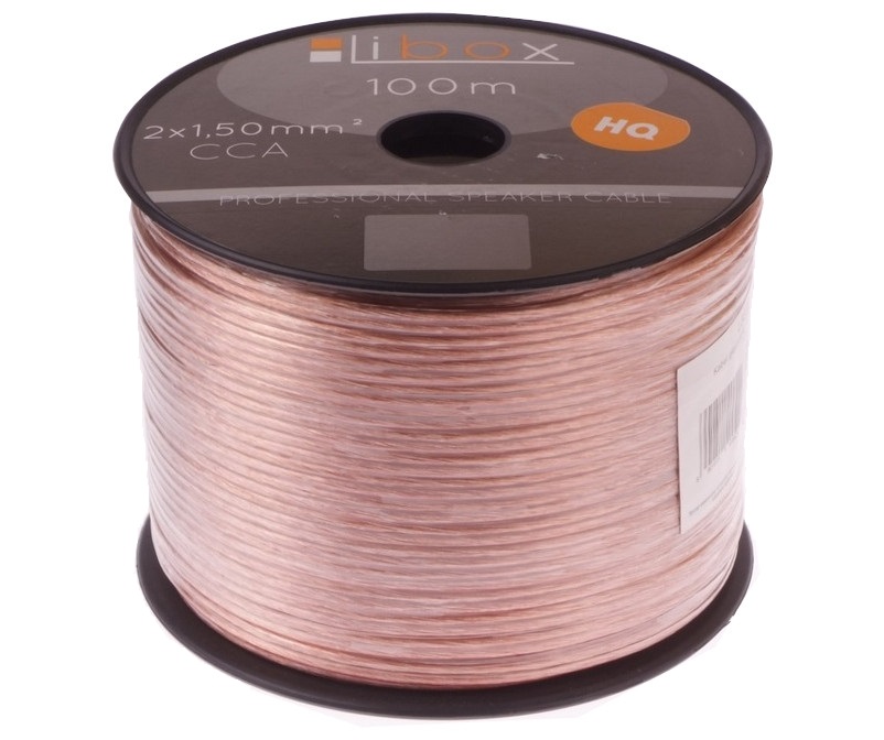 

Kabel przewód głośnikowy 2x1,5mm² -1mb