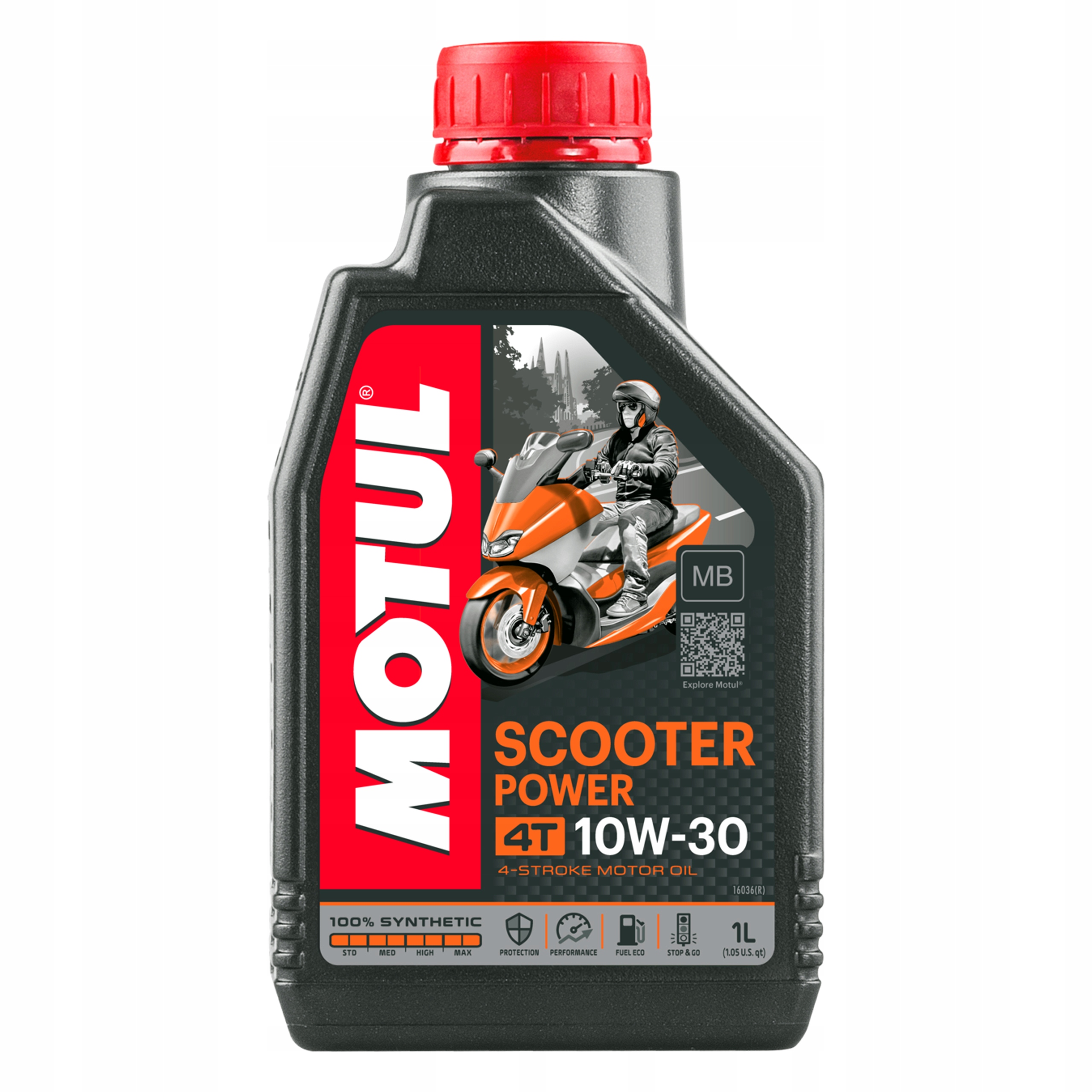 

Motul Scooter Power 4T 10W30 1L Api Sn/sj Jaso Mb