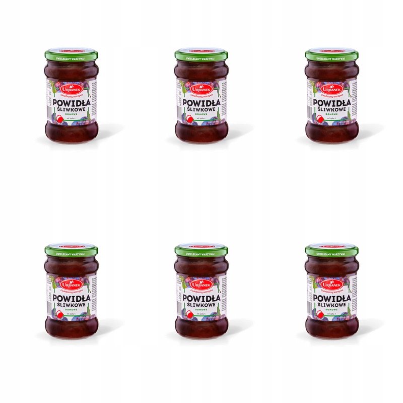 Švestková povidla domácí 330 g Urbanek X6