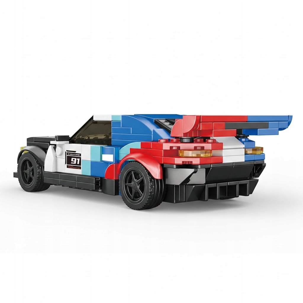 ZDALNIE STEROWANY SAMOCHÓD Z KLOCKÓW RC SPORTOWE AUTO 1:20 (243 EL.) Marka bez marki