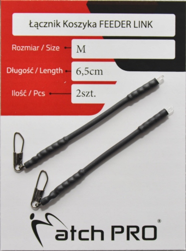 Łącznik Koszyka Feederlink M /6,5cm Matchpro 2szt