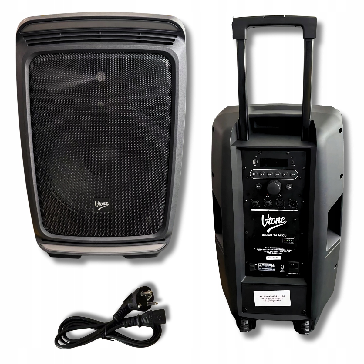 V-tone OrionX 14 Accu aktivní reproduktor akumulátorů