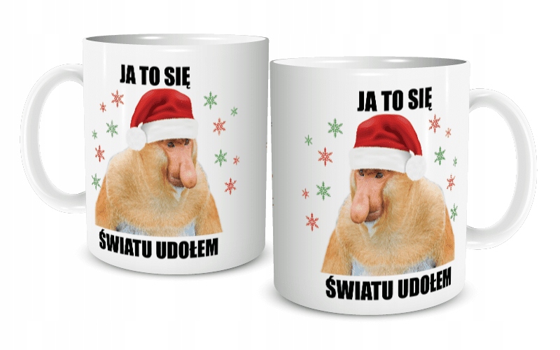 

Kubek Świąteczny Nosacz Ja To Się Udołem