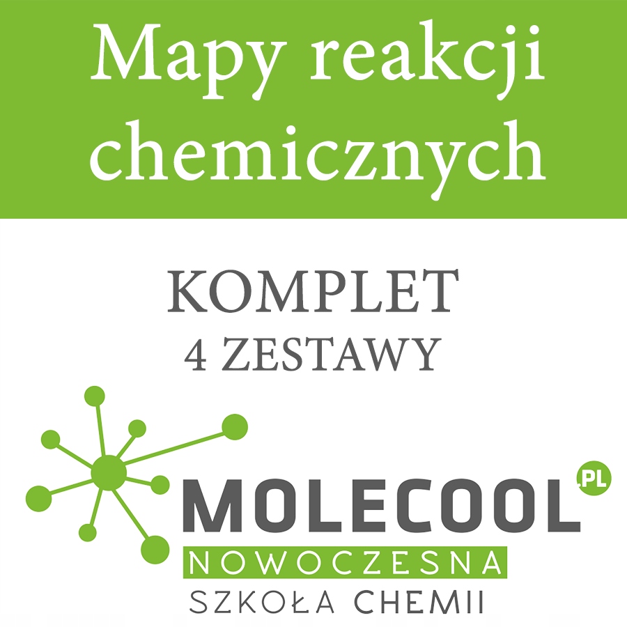 Mapy reakcji chemicznych, notatki - komplet