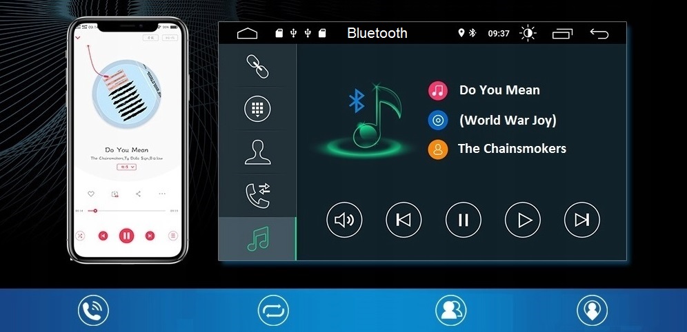 NAWIGACJA 2DIN RADIO ANDROID 13 VW PASSAT B5 GOLF IV BORA TRANSPORTER T4 T5 Głębokość produktu 4.8 cm