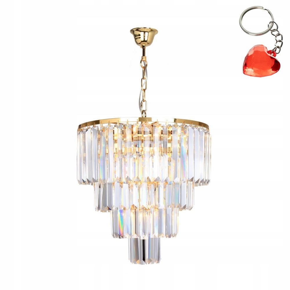 Závesná lampa Amedeo 17106/4+1-GLD Zuma Line