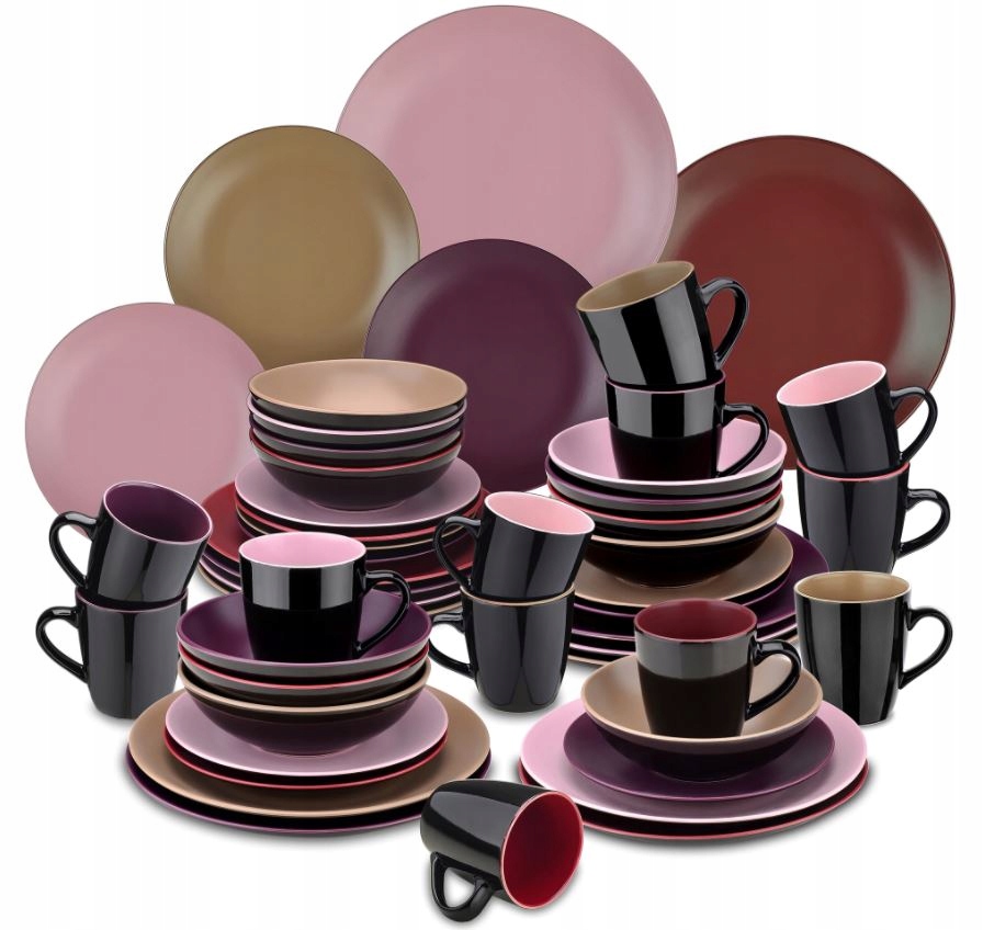 VANCASSO BACCHE MIX zastawa obiadowa 12osób/48szt