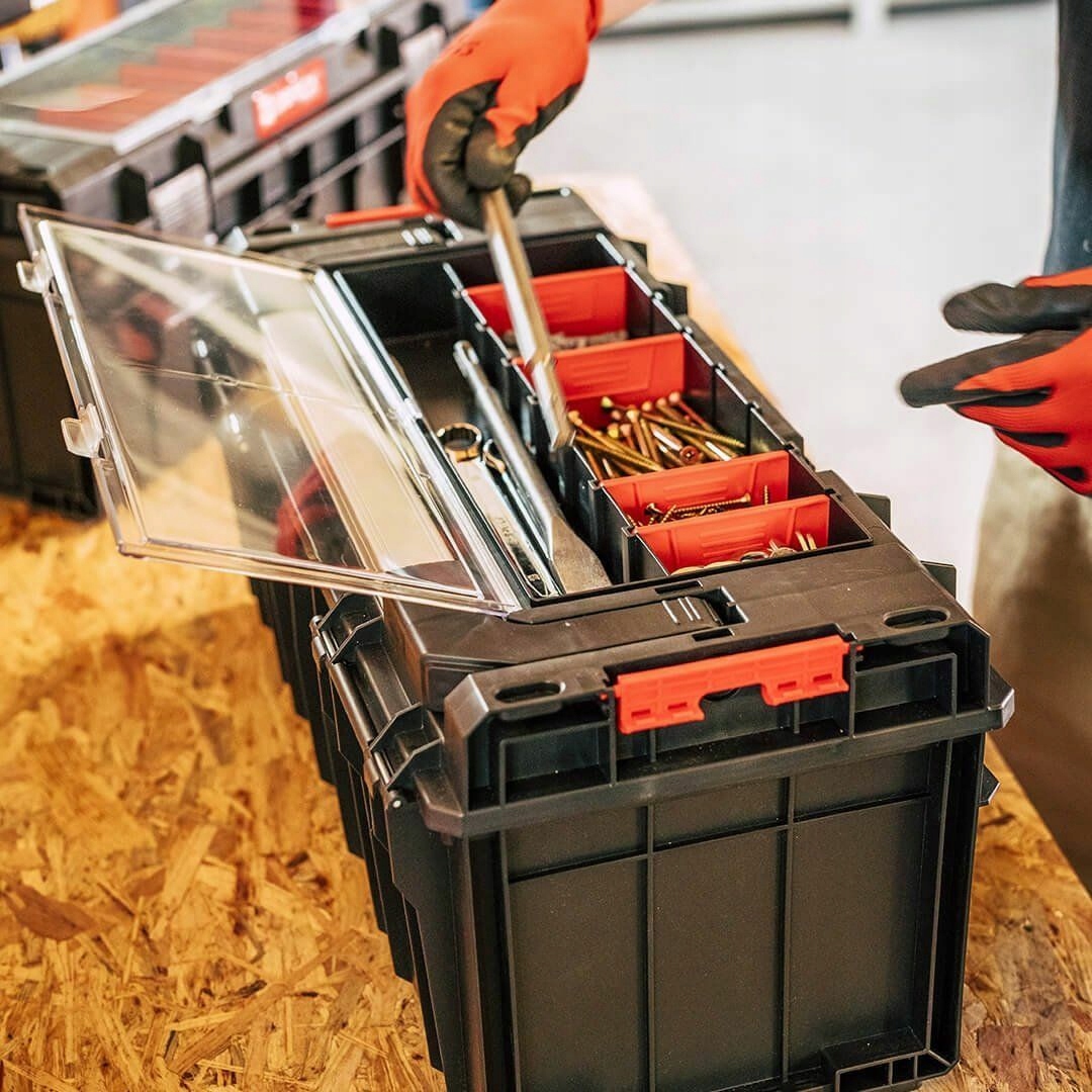 SKRZYNIA NARZĘDZIOWA skrzynka MODUŁOWA 22L Qbrick System PRO 600 EXPERT Marka Qbrick system