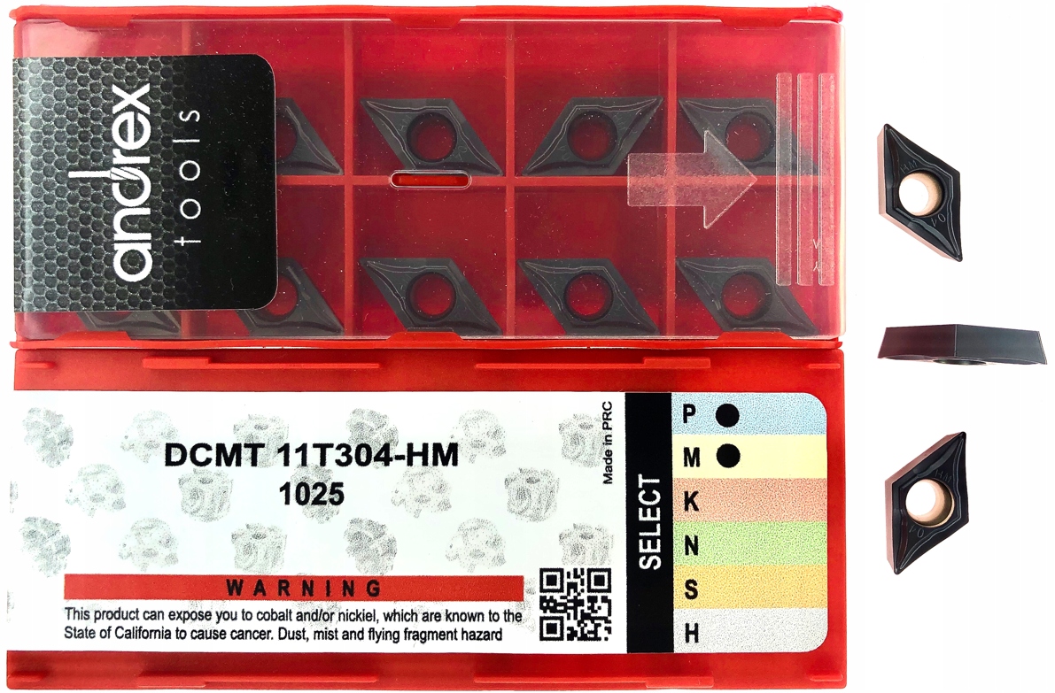 Płytki węglikowe DCMT 11T304 HM 1025 UNIWERSALNE Kod producenta DCMT11T3