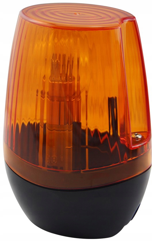 Lampa ostrzegawcza LED do bramy - Kogut, 12v/24v/230v, Niezawodna Marka Garda