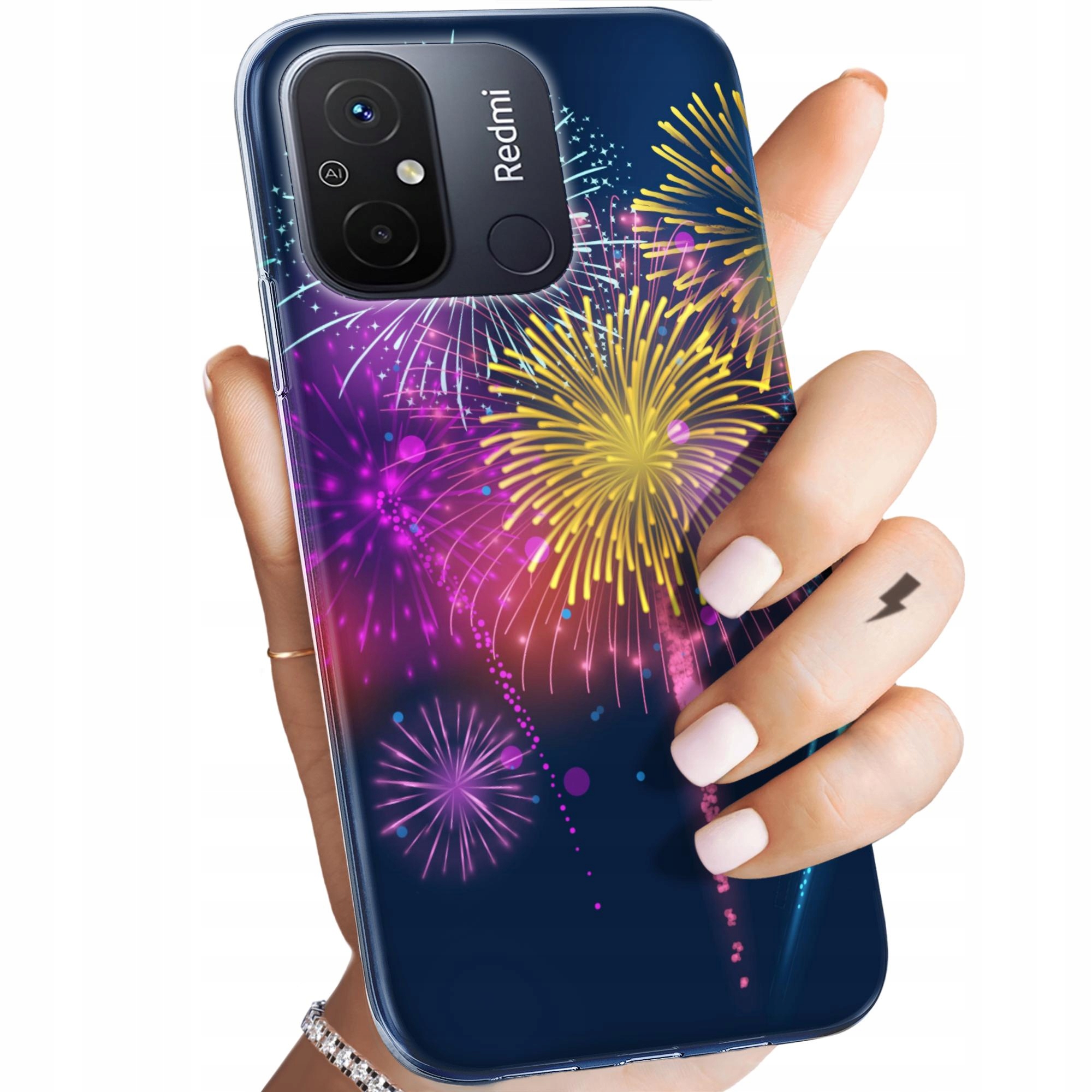 Etui Do Xiaomi Redmi 12C Sylwester Impreza Nowy Rok Obudowa Pokrowiec