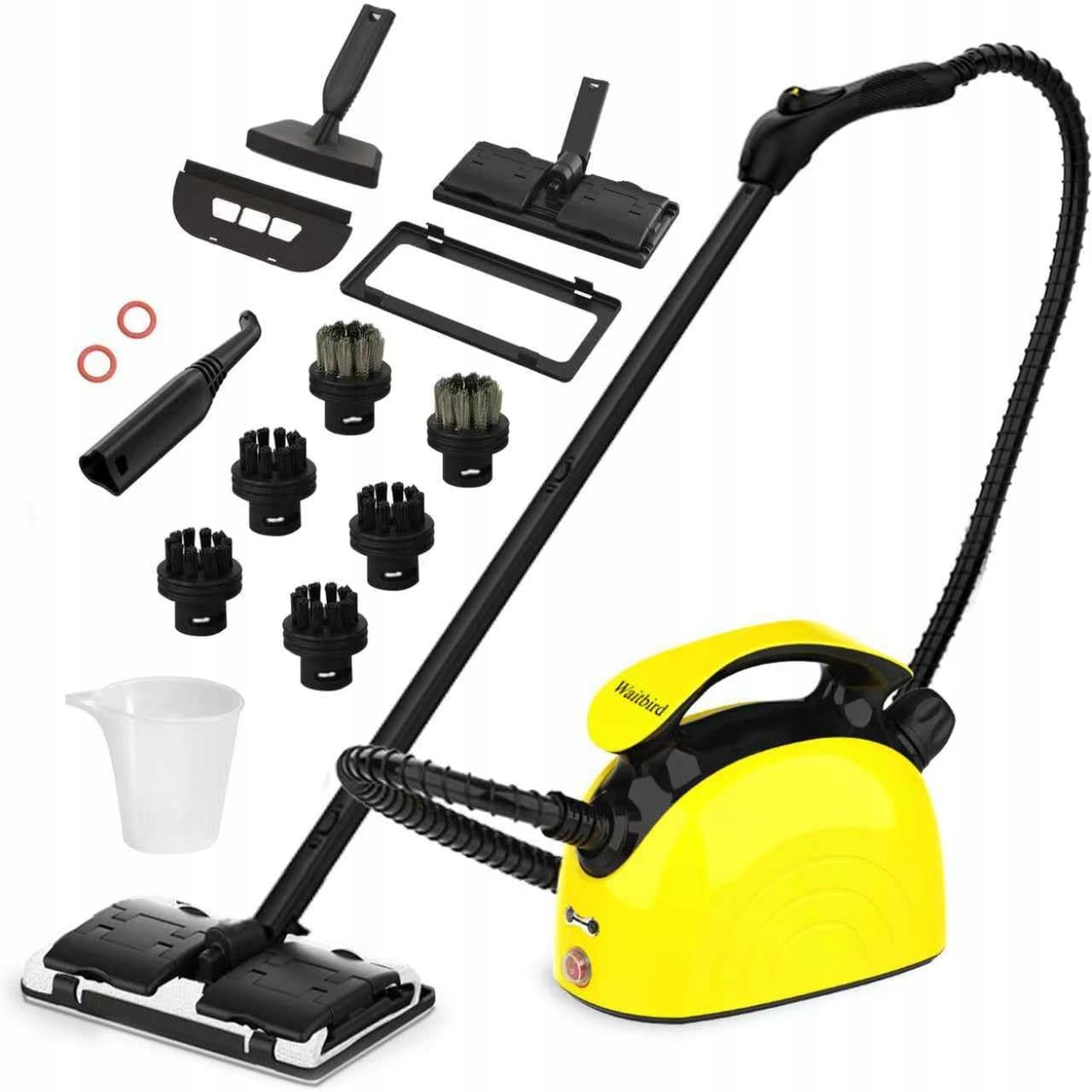 Myjka Parowa Czyścik Ciśnieniowy Do Tapicerek Okien Parownica 1.1L 1100W