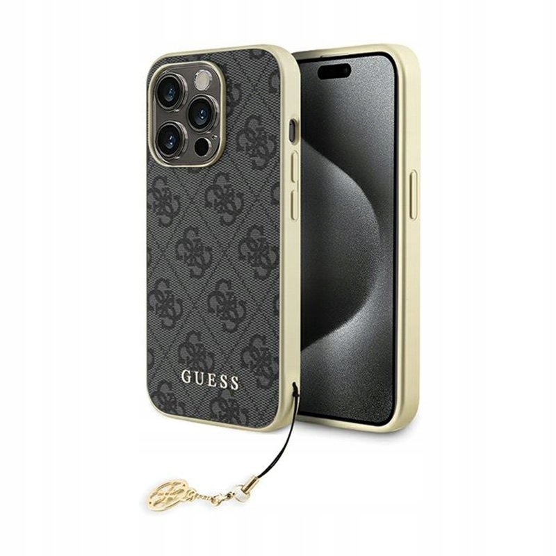 Guess – Pouzdro pro iPhone 15 Pro (šedé)