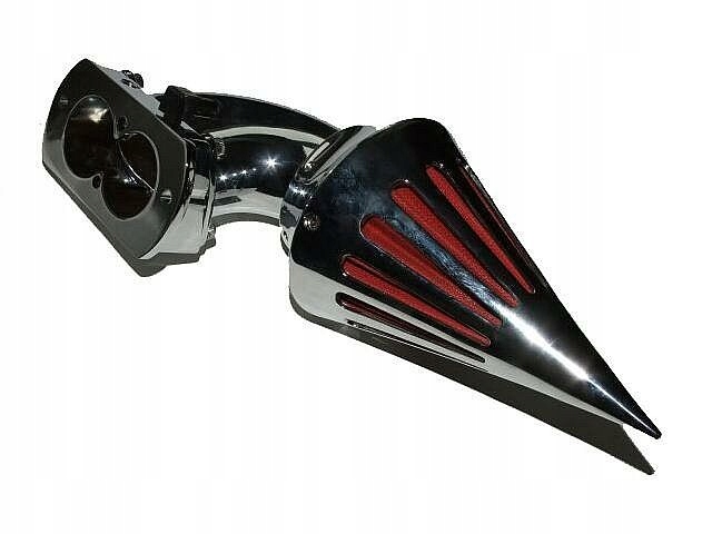 FS-037 - КОНИЧЕСКИЙ ВОЗДУШНЫЙ ФИЛЬТР ХРОМ KAWASAKI VN VULCAN
