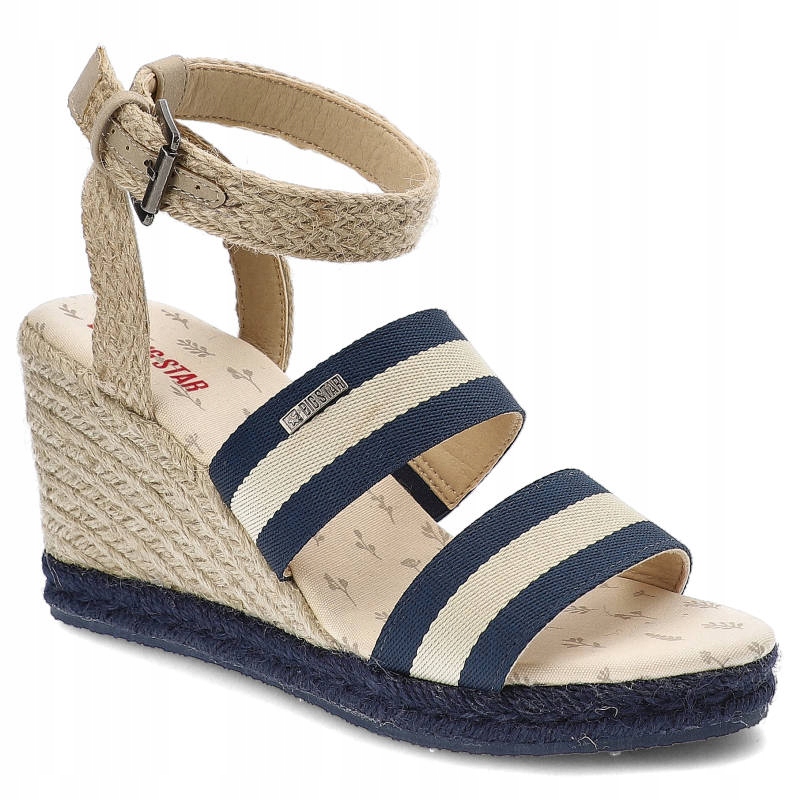 Béžové sandály Big Star Stylové dámské espadrilky