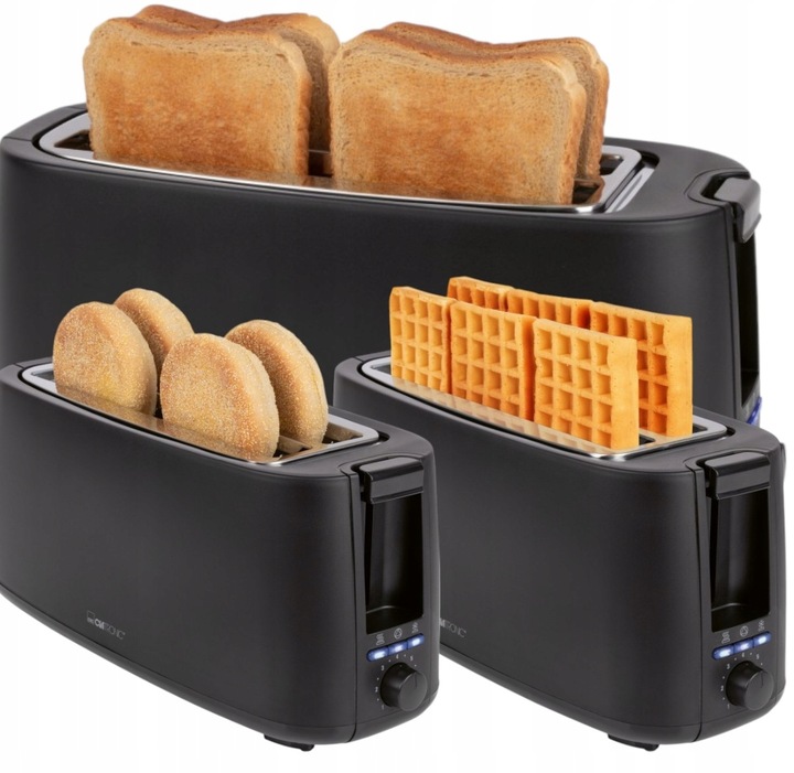 Toustovač Sendvičovač pro Toast Vafle Toast Sandwich 4 Sendviče 1400W