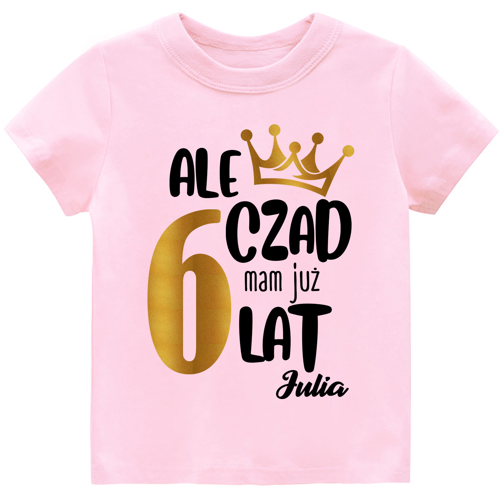 

Koszulka Urodziny 6 Lat Ale czad mam 6 lat r. 128