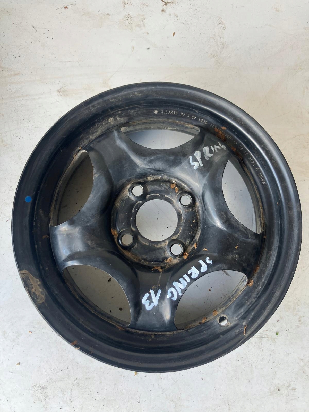 disk STALOWA DACIA SPRING 14 CALI ET 37