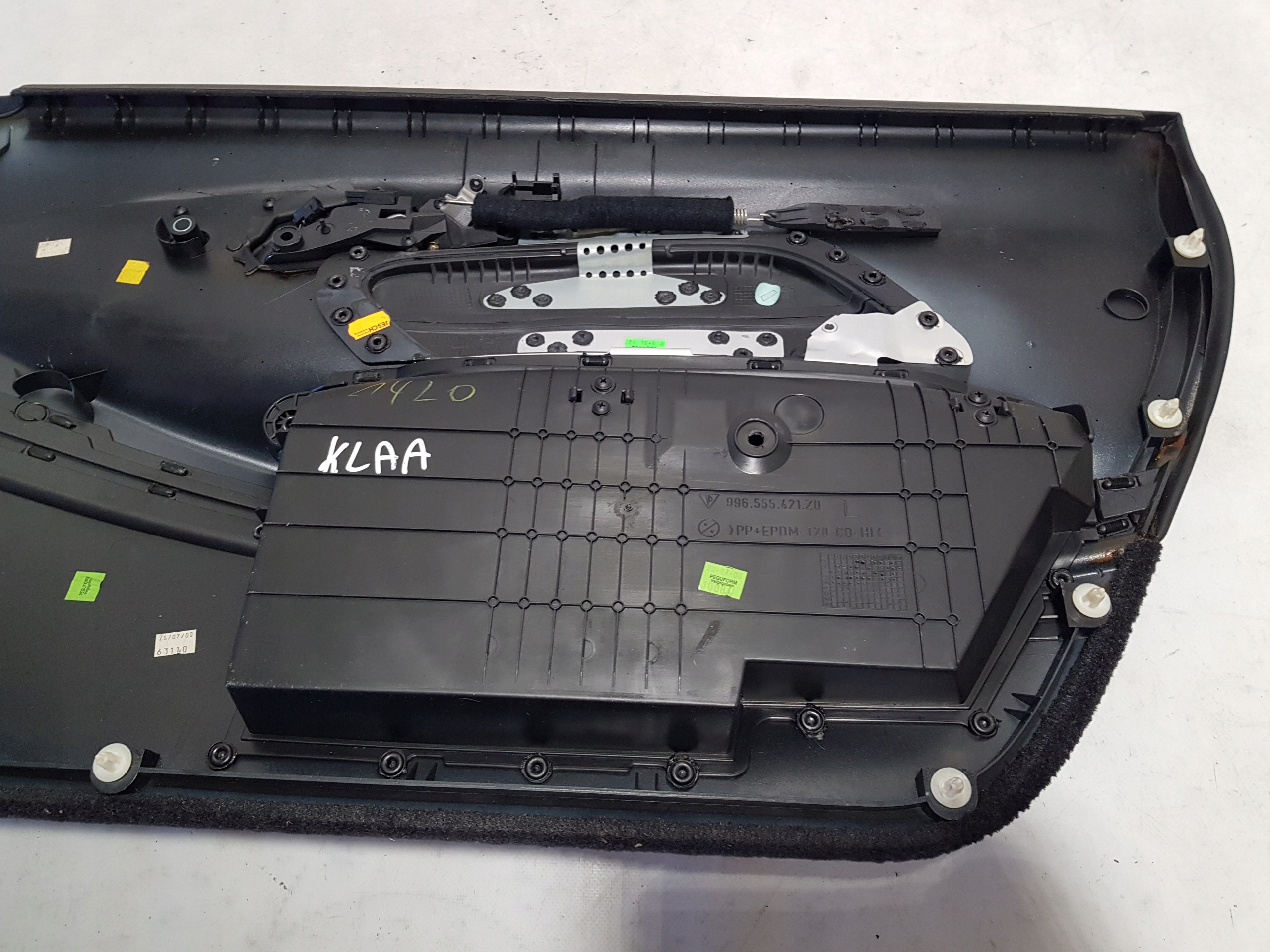 side upholstery door left front PORSCHE 911 996 BOXSTER 986