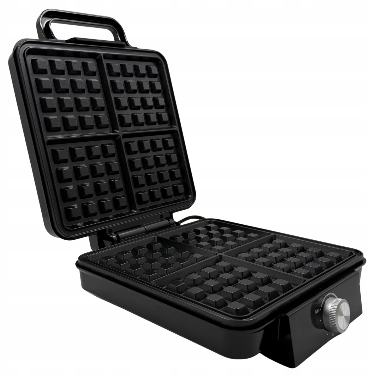 Gofrownica 2200W 4 gofry mocna szybka powłoka nieprzywierająca śniadanie