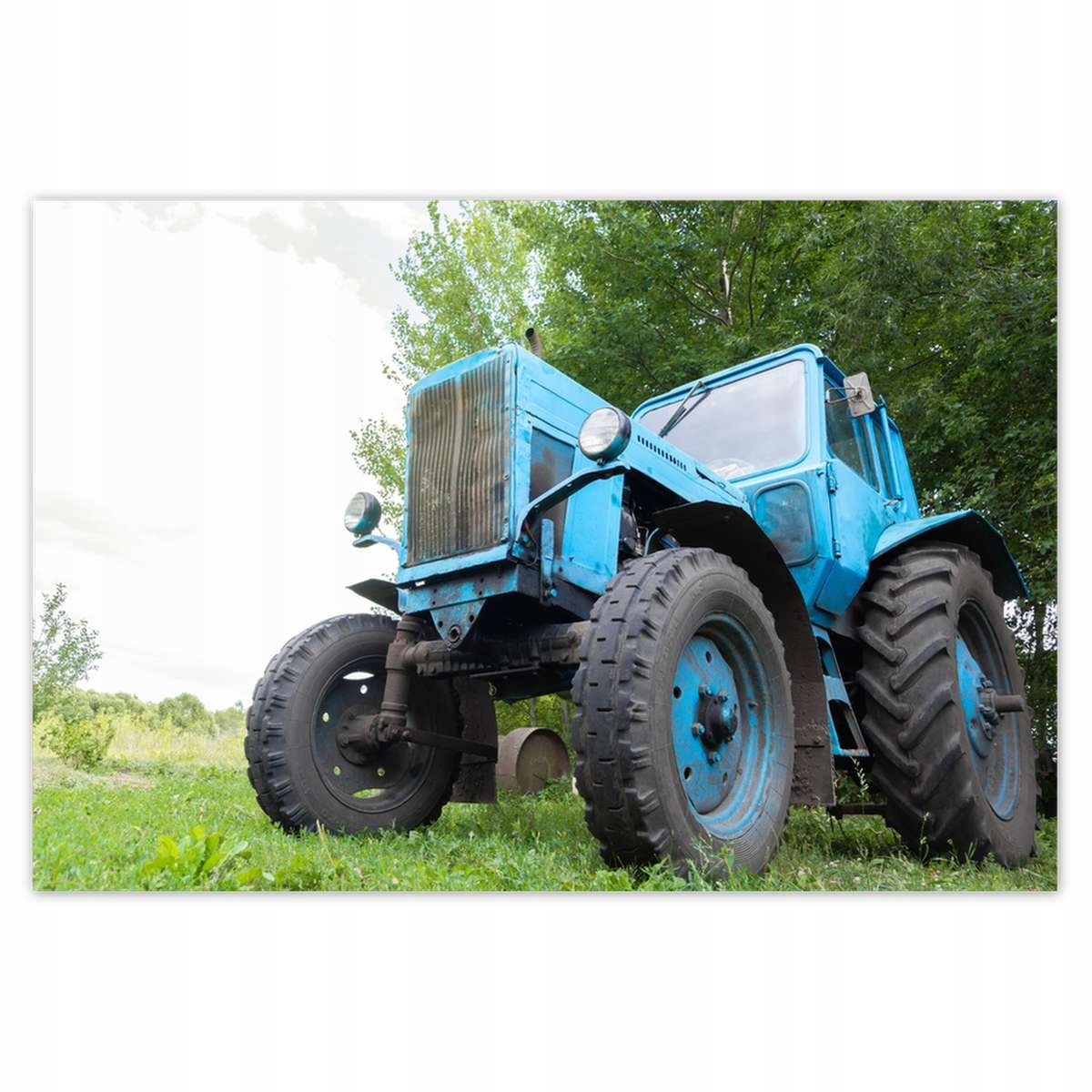 Plakáty 200x135 Starý modrý traktor