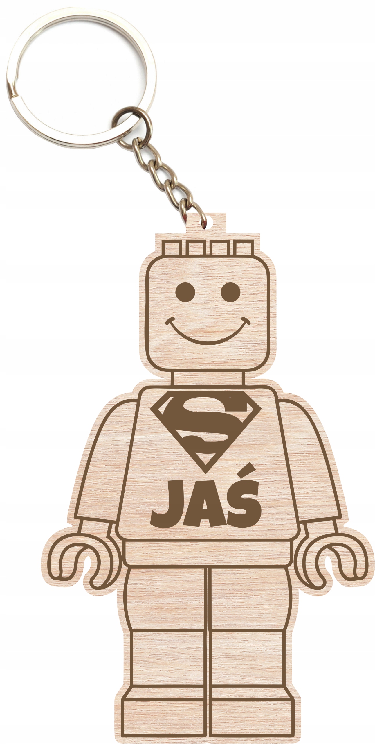 

Brelok Lego z grawerem dzień chłopaka