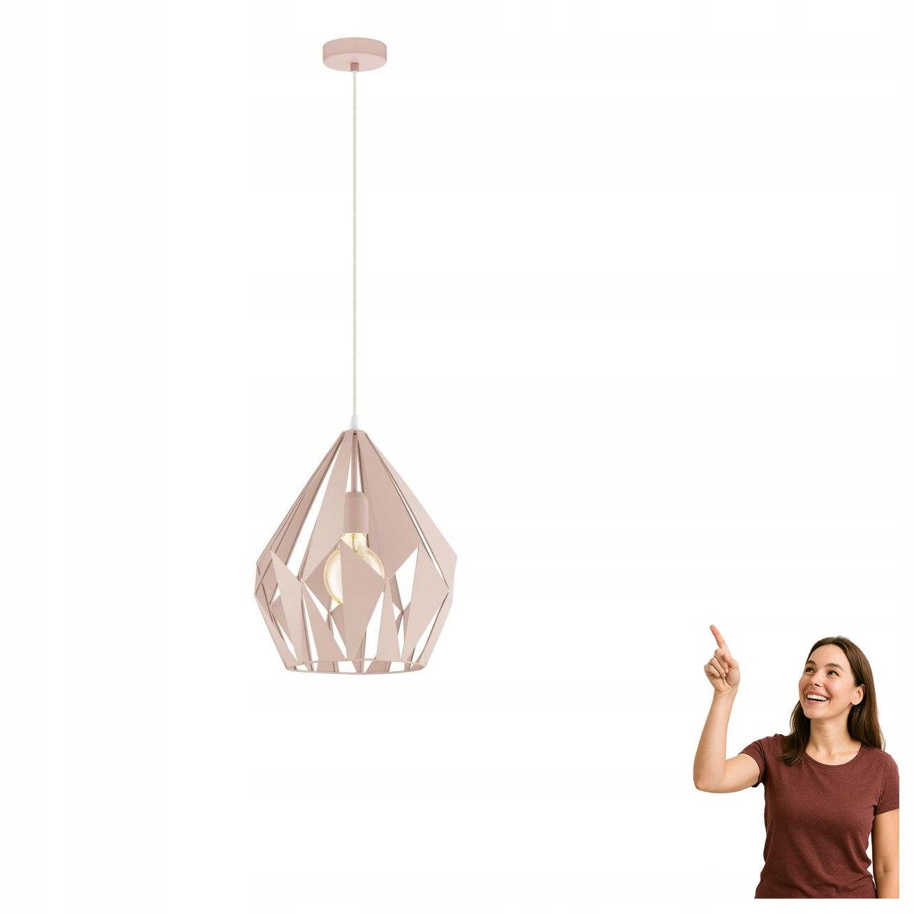 Závěsná lampa Carlton-p 49024 Eglo