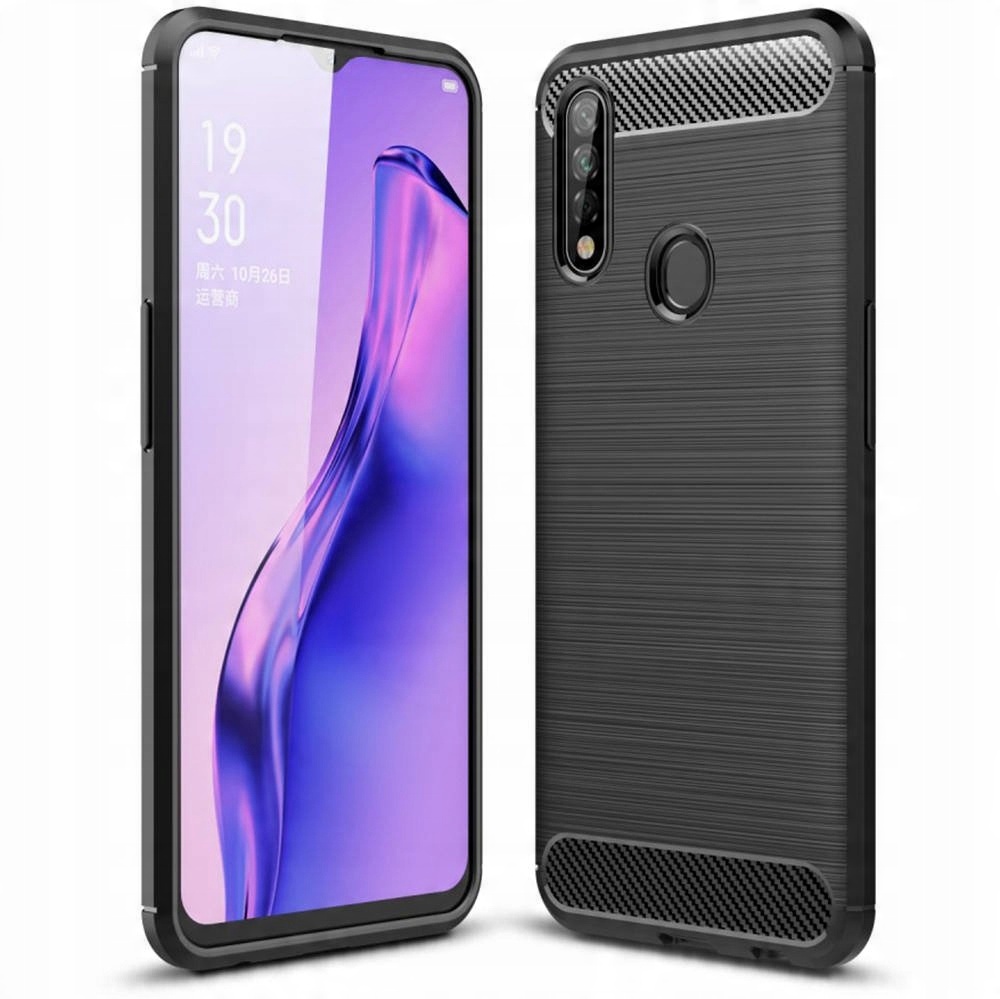 

Etui Oppo A31 Pancerne Carbon czarne ____________