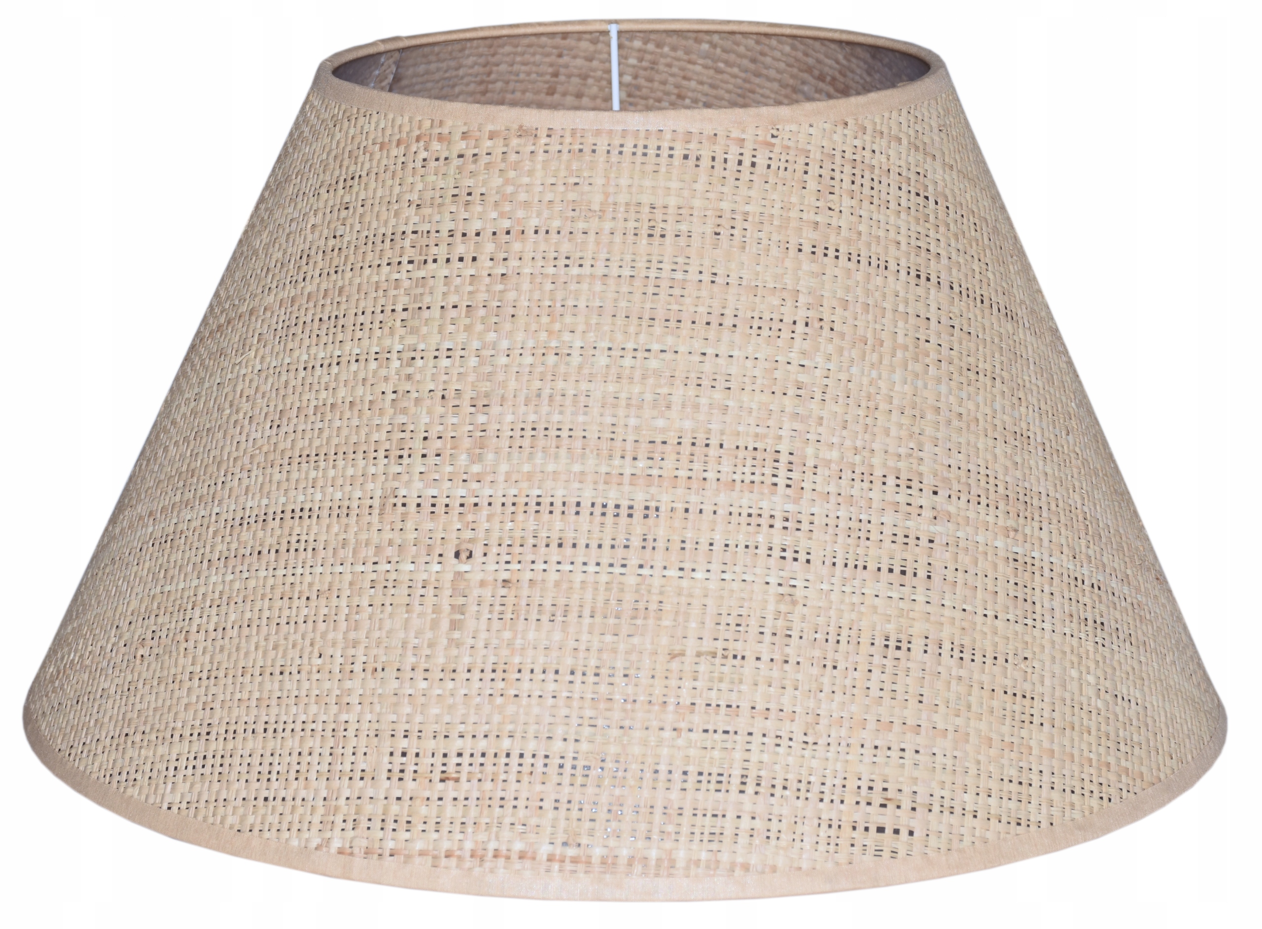 Abažúrová stolová lampa Kužeľ 20/40 cm E27 Rafia Ratan Boho Carini