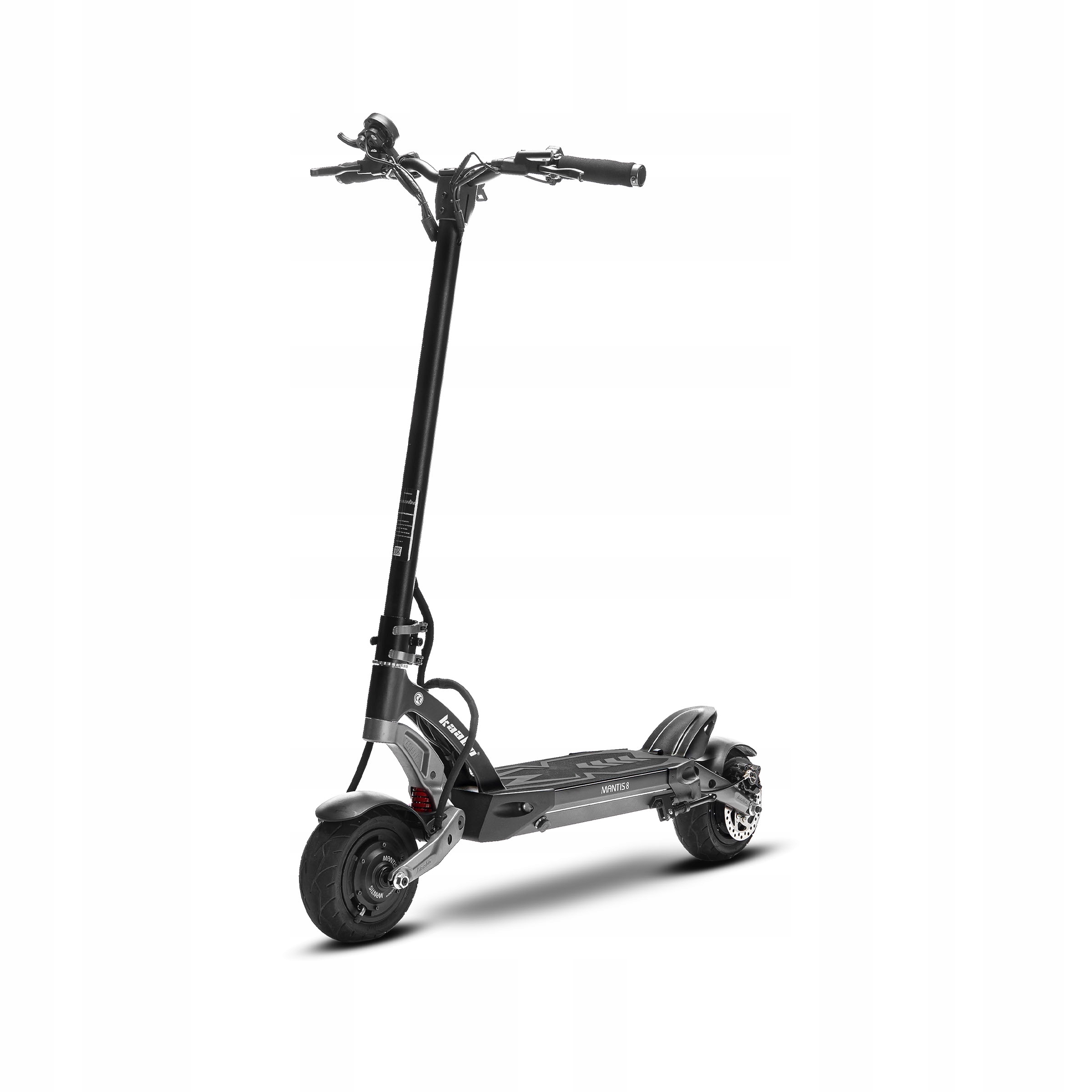 Pojazd elektryczny Kaabo Mantis 8 Plus Srebrna Zasięg 60km